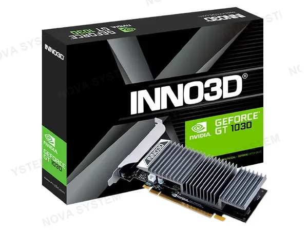 INNO3D TARJETA DE VIDEO INNO3D GEFORCE 2GB GT1030/ DDR5/ N1030-1SDV-E5BL