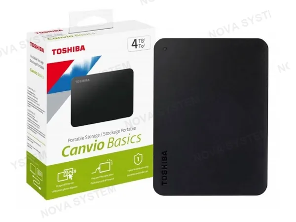 TOSHIBA DISCO DURO TOSHIBA 4TB EXTERNO CANVIO BASIC 3.0