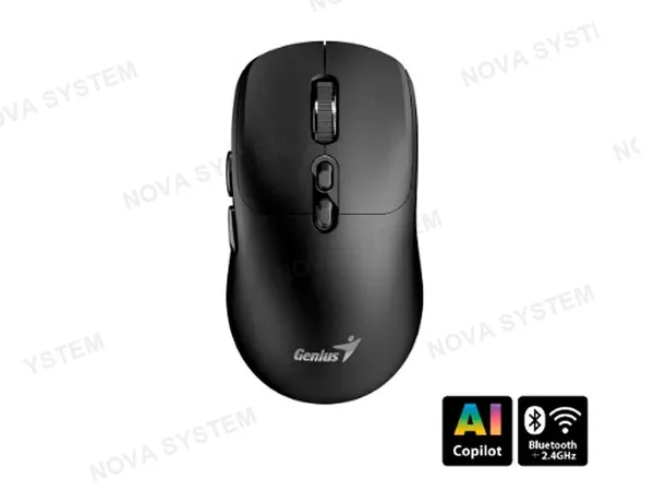 GENIUS MOUSE GENIUS NX-8080S BLACK BT AI COPILOT WIRELESS 31030042400