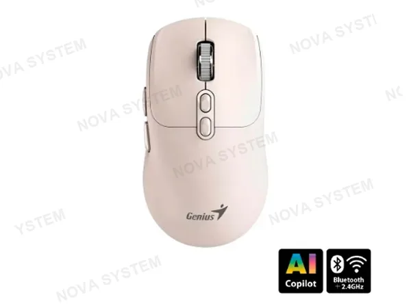 GENIUS MOUSE GENIUS NX-8080S MILK TEA BT AI COPILOT WIRELESS 31030042404