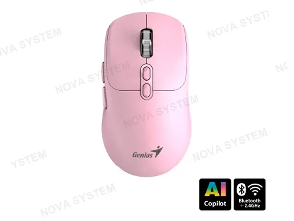 GENIUS MOUSE GENIUS NX-8080S PINK BT AI COPILOT WIRELESS 31030042403
