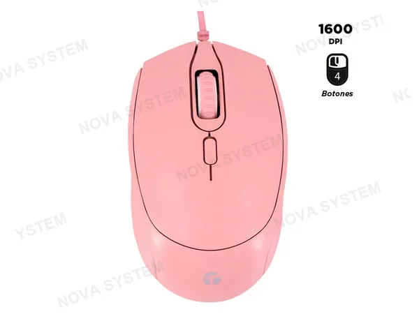 TEROS MOUSE TEROS TE-1226 USB PINK