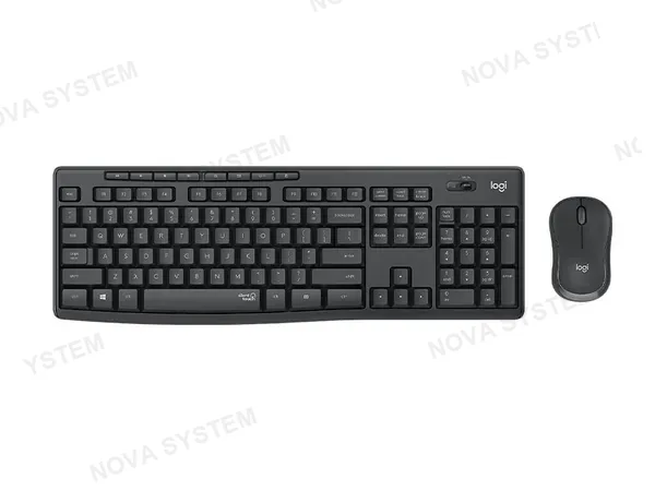 LOGITECH TECLADO Y MOUSE LOGITECH MK295 SILENT BLACK WIRELESS