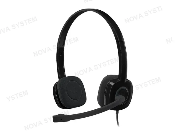 LOGITECH AUDÍFONO C/ MICRÓFONO LOGITECH STEREO H151 NEGRO-981-000587