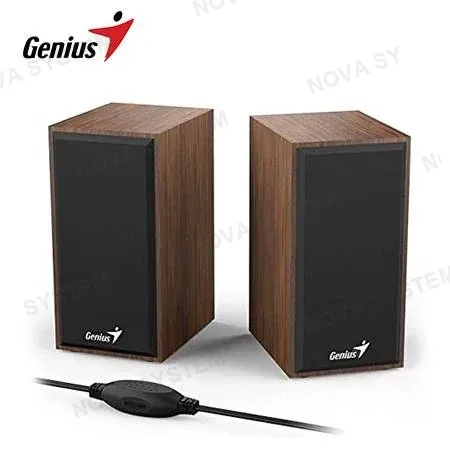 GENIUS PARLANTE GENIUS SP-HF180 USB POWER 6W WOOD (31730029400)