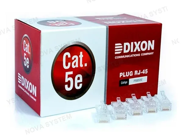 DIXON CONECTORES DIXON RJ45 CAT-5 X100 UND