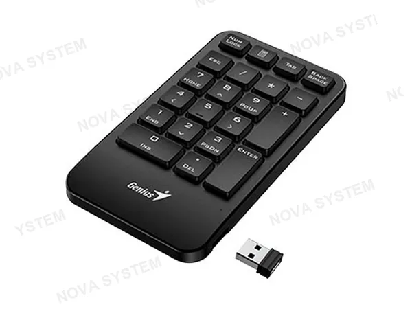 GENIUS TECLADO NUMERICO GENIUS NUMPAD 1000 WIRELES CON TECLA COPILOTO 313200003400