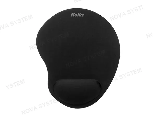 KOLKE PAD MOUSE KOLKE CON APOYA MUÑECA KED-149 BLACK