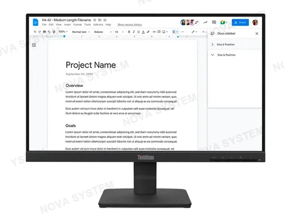 LENOVO MONITOR LENOVO THINKVISION S22-4E FULL HD PS 21.5 100HZ/ HDMI/ VGA