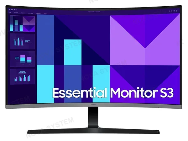 SAMSUNG MONITOR SAMSUNG LS32D390GANXZA CURVO/ 100HZ/ 4MS/ ESSENTIAL/ FHD/ 32