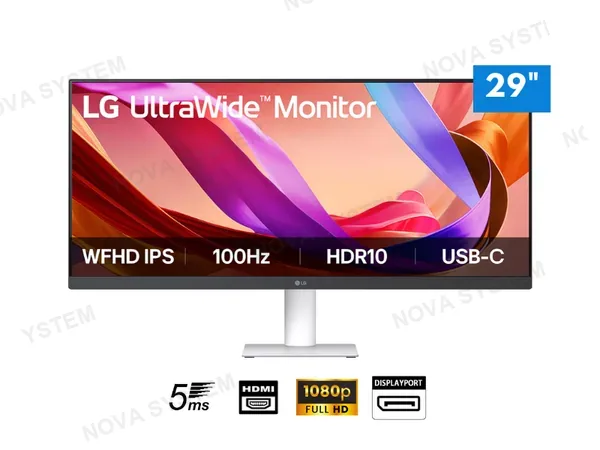LG MONITOR LG ULTRAWIDE 29U531A-W 29 WFHD IPS 100HZ HDMI/DP/ HDR10 USB-C
