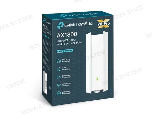 TP-LINK ACCESS POINT TP-LINK EAP610 AX1800 INDOOR/ OUTDOOR WIFI-6