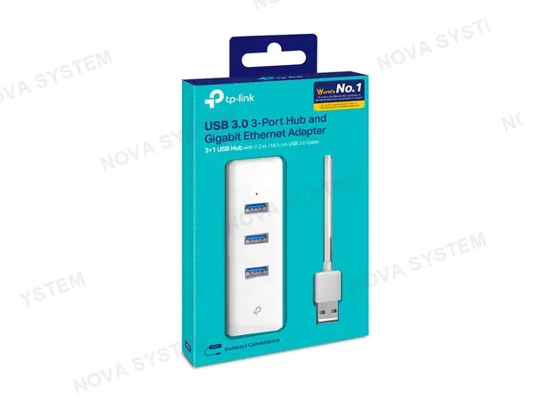 TP-LINK ADAPTADOR TP-LINK UE330 USB 2 EN 1 3.0 GIGABIT
