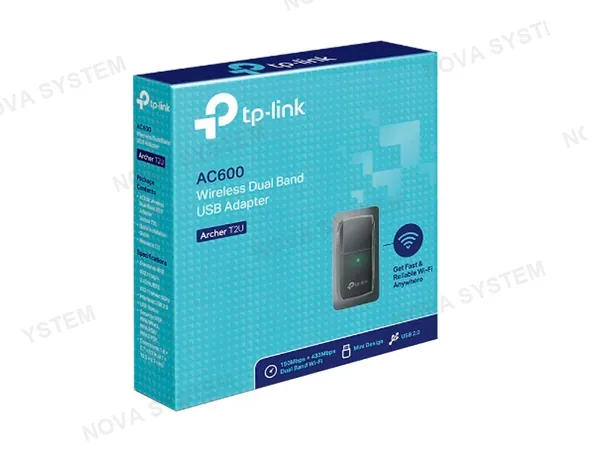 TP-LINK ADAPTADOR TP-LINK AC600 DOBLE BANDA T2U