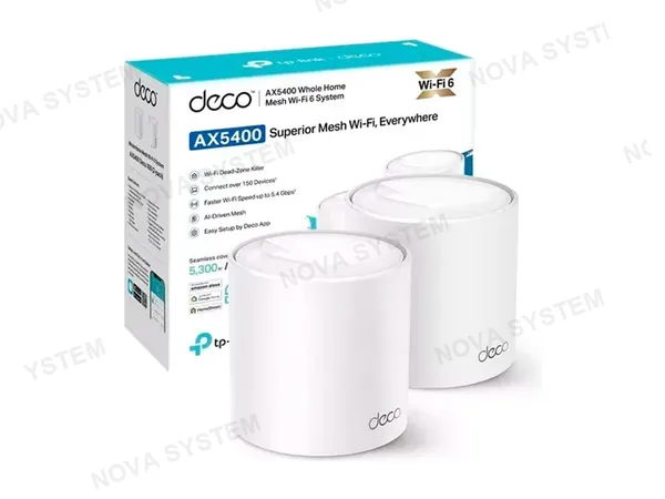 TP-LINK MESH TP-LINK DECO-X60-2 AX5400 WI-FI 6 2-PACK