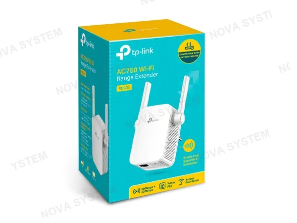 TP-LINK EXTENSOR DE RANGO TP-LINK AC750 WIFI RE205