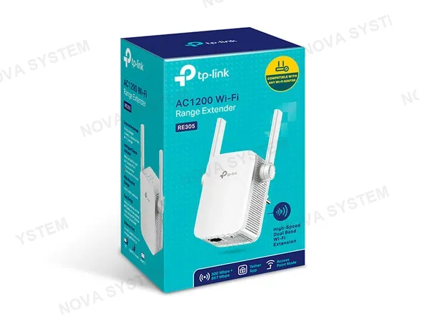 TP-LINK EXTENSOR TP-LINK RE305 AC1200 DOBLE BANDA WIFI