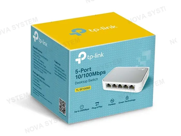 TP-LINK SWITCH TP-LINK DE MESA LS1005/5 PTOS 10/100 MBPS LITEWAVE