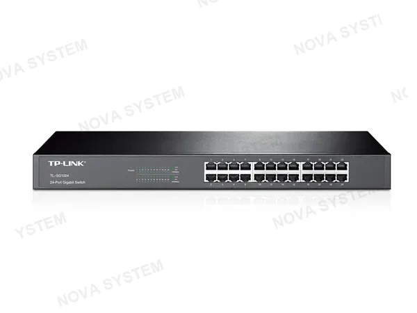 TP-LINK SWITCH TP-LINK 24PORT GIGABIT 10/100/1000 TL-SG1024 METALICO