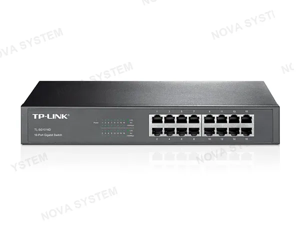 TP-LINK SWITCH TP-LINK 16PORT 10/100/1000 GIBABIT TL-SG1016