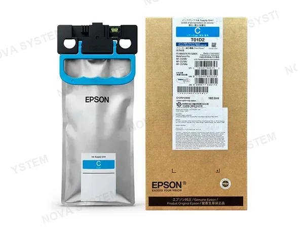 EPSON TINTA EPSON T01D200 CYAN (T01D) P/ PX-M880FX/ S880X/ WF-529R/ C579R/ 182ML