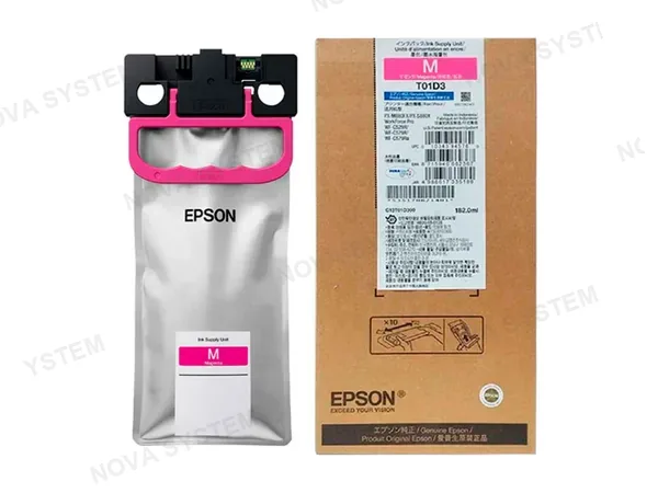 EPSON TINTA EPSON T01D300 MAGENTA (T01D) P/ PX-M880FX/ S880X/ WF-529R/ C579R/ 182ML