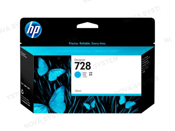 HP TINTA HP F9J67A (728A) 130ML CYAN