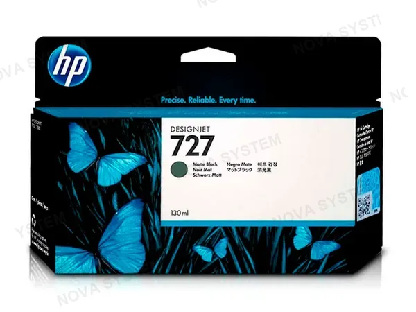 HP TINTA HP B3P22A (727A) 130ML MATTE BLACK