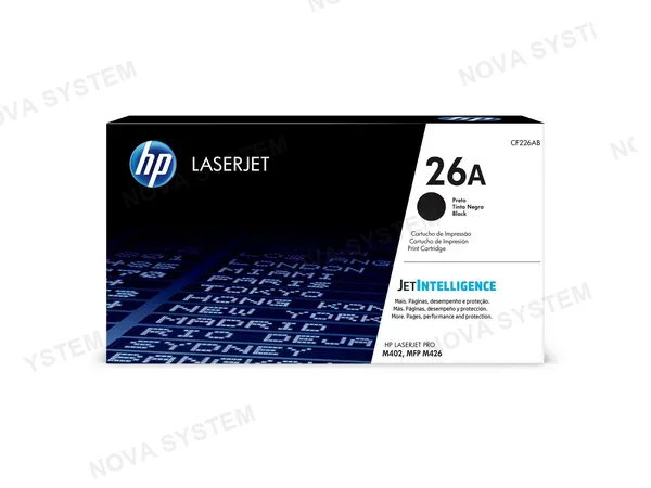 HP TONER HP 26A BLACK (CF226A) LASERJET M402/M426 3100 PAG.