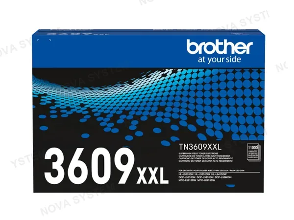 BROTHER TONER BROTHER TN-3609XXL DCP-L5660DN/ MFC-L6915DW/ HL-L5210DN/ 11000 PG.