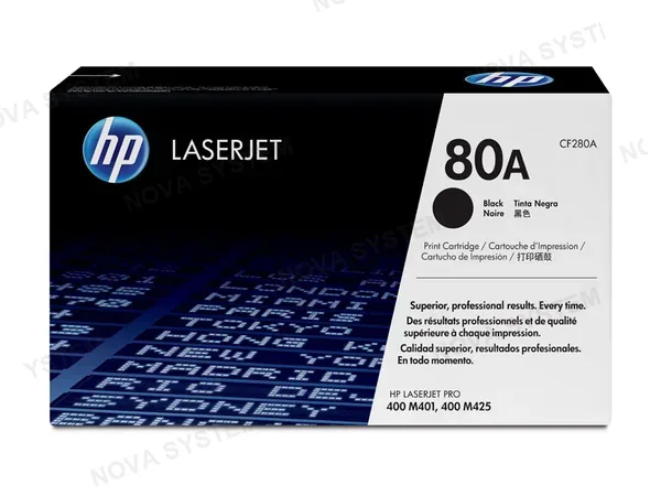 HP TONER HP CF280A P/LASER P401N BK
