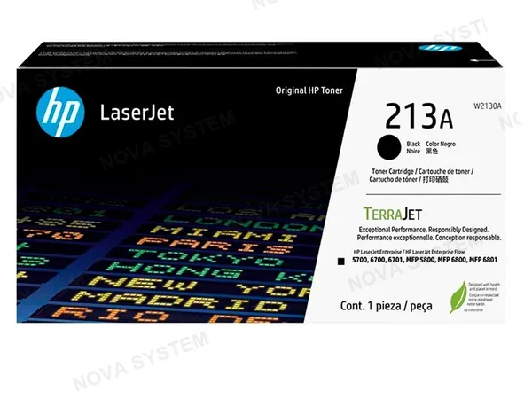 HP TONER HP W2130A (213A) LJ 5800 ENT. BLACK 3,500 PGS