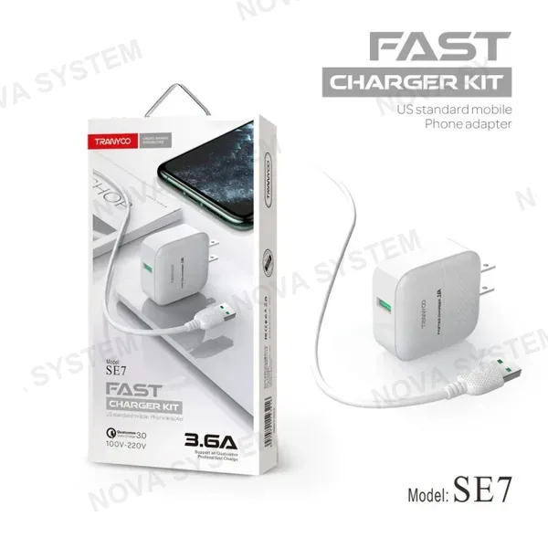 TRANYOO SE7-IP Cargador + Cable Tranyoo