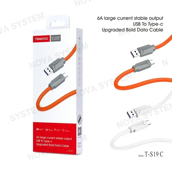 TRANYOO T-S19 Cable de Carga 6A Tranyoo