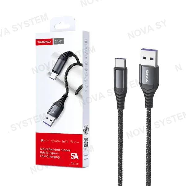 TRANYOO T-S15 Cable de Carga y Datos 1m Tranyoo