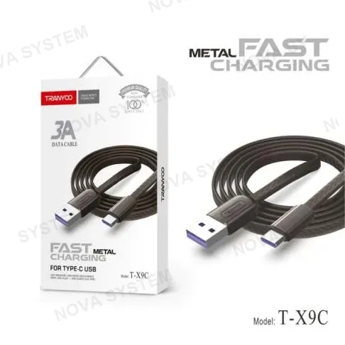 TRANYOO X9 Cable de Carga para Celular 1m Tranyoo