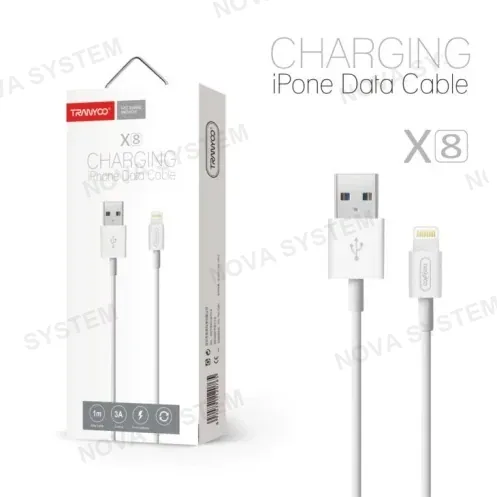 TRANYOO X8 Cable de Datos y Carga 1m Tranyoo