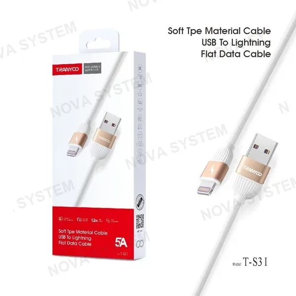 TRANYOO S3 Cable de Carga 5A 1.2m Tranyoo
