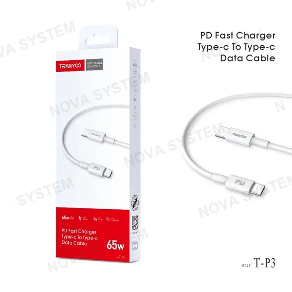 TRANYOO P3/T-P3 Cable Tipo C a C 20W Tranyoo