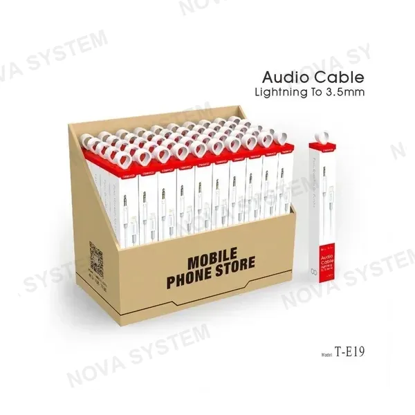 TRANYOO T-E19 Cable de Lightning a 3.5mm Audio Tranyoo