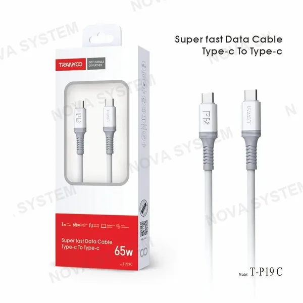 TRANYOO T-P19 Cable de Carga y Datos C-C C-I Tranyoo