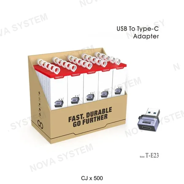 TRANYOO T-E23 Cable de Carga USB a Tipo C Tranyoo