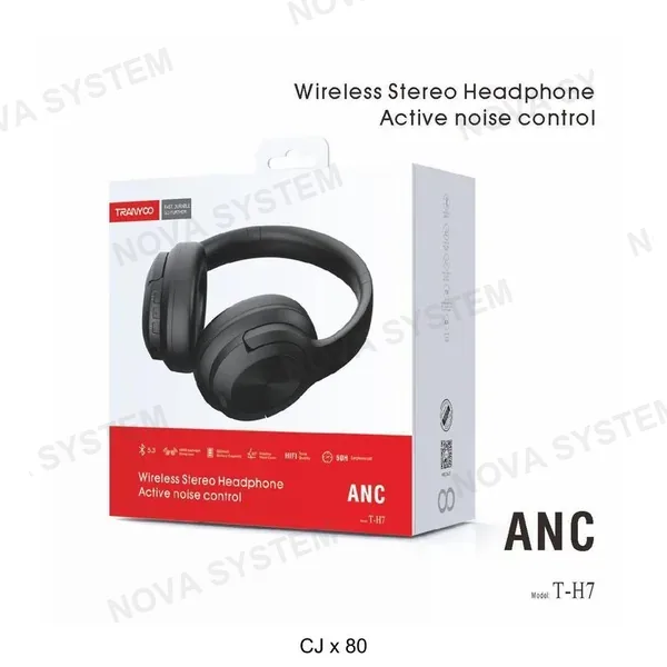 TRANYOO T-H7 Audífono Tipo Vincha Bluetooth Tranyoo