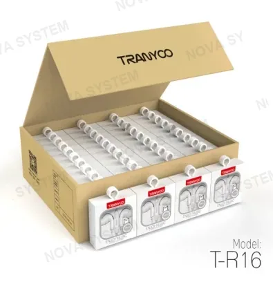TRANYOO T-R16 Audífono con Cable Tipo Boton Tranyoo