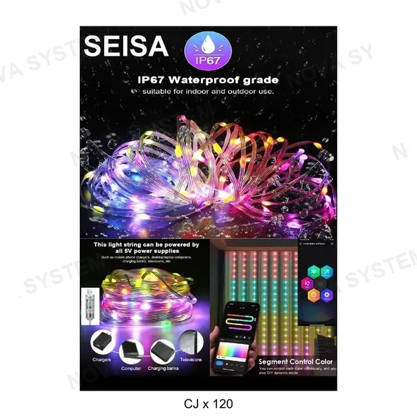 LED-PXHC10M Hilo LED RGB 10m