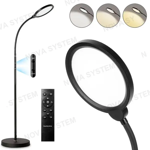 LED-Q9862 Lámpara de Pie con Control Remoto