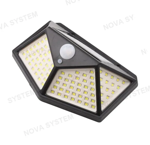 HY-Z08 Lampara de Pared Solar LED 10W 100 LED
