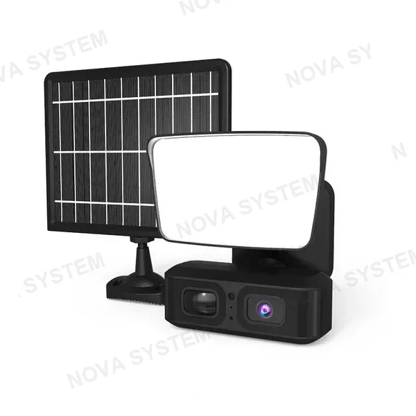 ZC-YT04-WIFI Reflector LED Solar Exterio Panel Luz Jardín con Camara WIFI