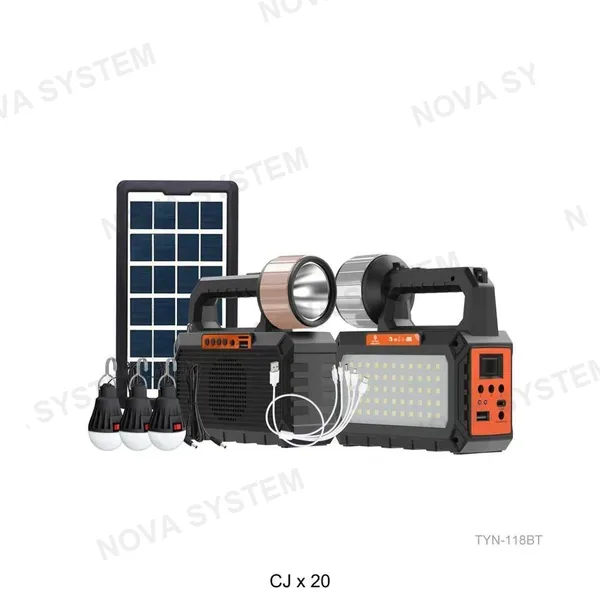 TYN-118BT Sistema con Solar