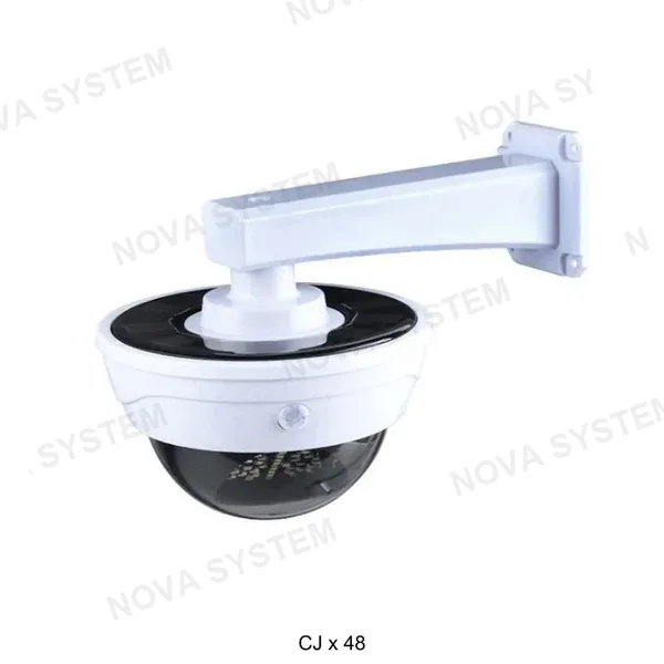 SR-2118A Luz con Solar y Tipo Camara Domo